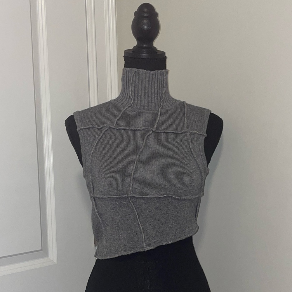 Cari Mock Neck Sweater Top
